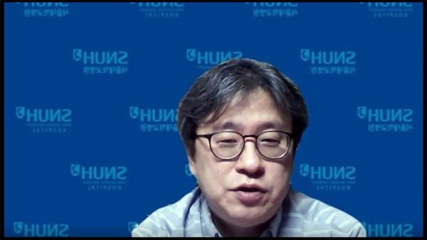 Park Chul-kee, the first chairperson of the Medical Metaverse Study Group (MMSG), speaks during a virtual interview with Korea Biomedical Review on Feb. 15.