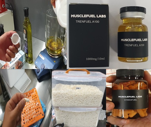 Illegally traded steroids (Credit: Ministry of Food and Drug Safety)