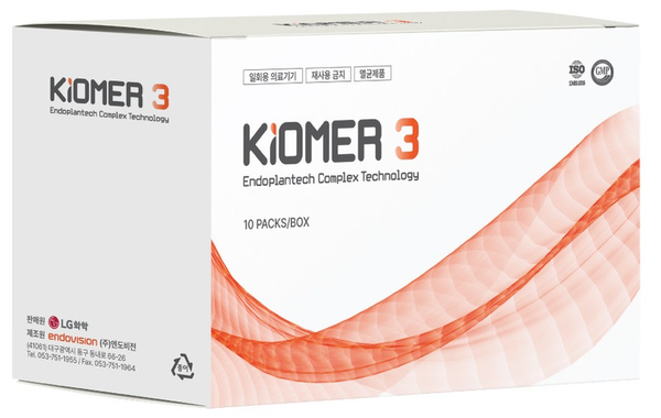 LG Chem will release Endivosion’s wound dressing material, Kiomer 3, in the domestic market.