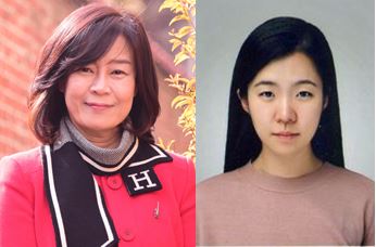 Professor Chun Yang-suk (left) and first author Seo Ji-eun of Seoul National University have found that cancer can metastasize by fatty acids of fat cells, in a joint study with Yokohama National University. (NRF)