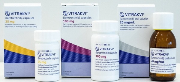 Bayer says its latest trial data showed Vitrakvi could target NTRK gene fusion in lung cancer treatment.