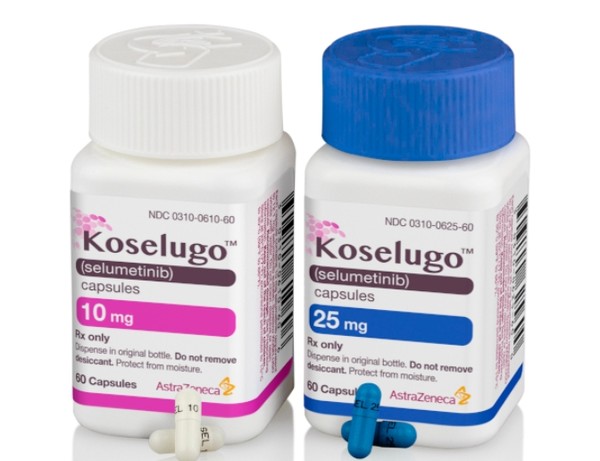 AstraZeneca said Monday that the Korean regulator has approved Koselugo (ingredient: selumetinib) for treating pediatric patients with neurofibromatosis type 1 (NF1).