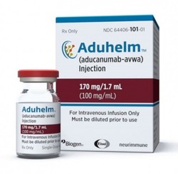 Biogen's Alzheimer's drug Aduhelm may face difficulties receiving insurance benefits due to its high price.