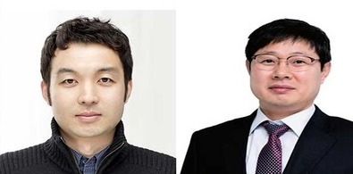 A joint team of researchers has succeeded in developing a biosensor source technology that improves sensitivity. They are, from left, KIST Doctors Yoo Yong-sang and Kim Chul-ki, and Professor Ahn Dong-joon of Korea University.