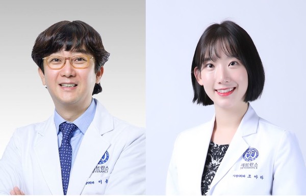 A team of researchers, led by Professor Lee Yong-jae (left) of the Department of Family Medicine and Professor Cho A-ra of the Department of Infectious Disease at Gangnam Severance Hospital, have found that muscle loss can be predicted using the level of alkaline phosphatase (ALP).