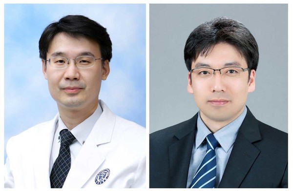 A joint research team, led by Professor Cho Sung-rae (left) at Severance Hospital and Professor Bae Sang-soo at Hanyang University, has discovered a potential treatment option for Lorenzo’s oil disease.