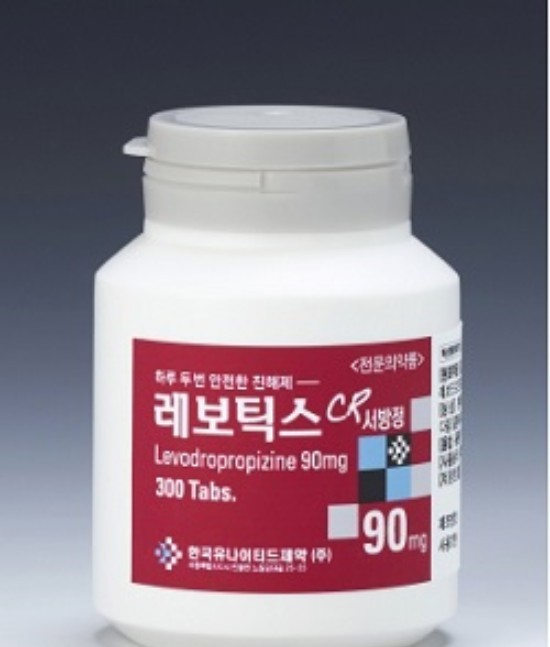 Korea United Pharm took legal action to protect its patent of antitussive drug Levotics CR Tab. against generic copies.