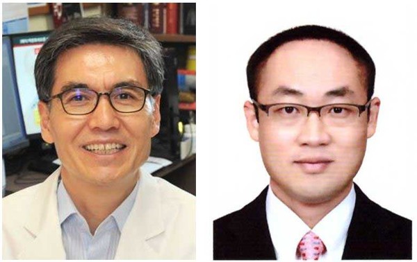 A joint research team, led by Professor Kim Dong-wook (left) of Yonsei University College of Medicine and Professor Kim Dae-sung at Korea University College of Medicine, has discovered a new gene that causes Parkinson's disease.