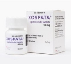 The government allowed Xospata reimbursement for up to four cycles of treatment. 