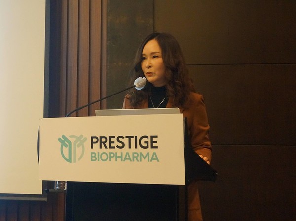 Prestige BioPharma CEO Park So-yeon said the EMA used too narrow criteria to review the company’s Herceptin biosimilar.