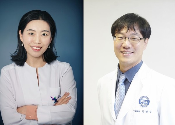 A joint research team, led by Professors Lee Yoon-kyung at Chaum (left) and Kim Young-sang at Bundang CHA Hospital, has identified the relationship between recurrent respiratory infections and NK cell activity.