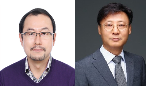 Professors Jeon Sang-yong (left) of the Department of Life Sciences and Lee Hee-seung of the Department of Chemistry at KAIST jointly developed nanomedicine chemotherapy using an artificial glycolysis library platform.