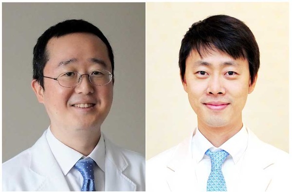 A research team, led by Professors Lee Sang-hak at Severance Hospital (left) and Won Hong-hee at Samsung Advanced Institute for Health Sciences and Technology, has discovered genes that affect blood vessels’ health.
