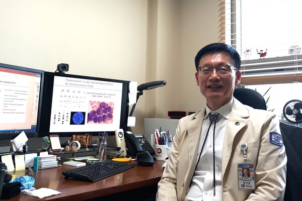 Professor Chung Nack-gyun at the Pediatric Catholic University of Korea Seoul St. Mary’s Hospital