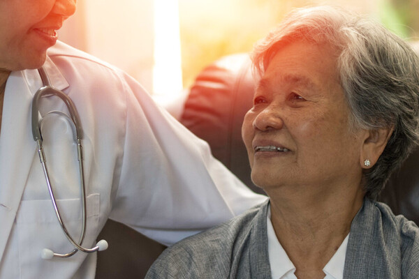 The Japanese government has established a “data-based system” by grafting digital technology to cope with the increasing demand for care services for older adults. (Credit: Getty Images)