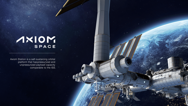 Axiom Space's Axiom Space Station. (Courtesy: Axiom Space)