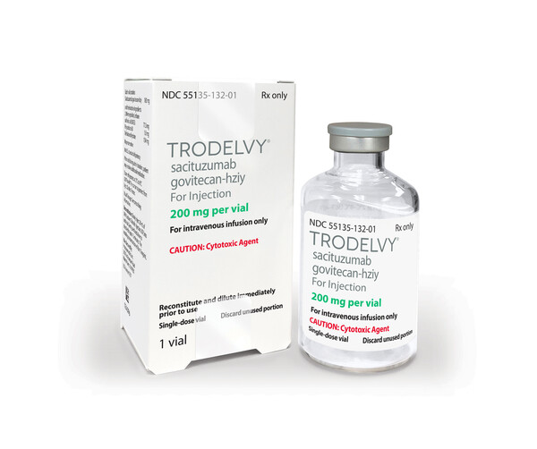 Gilead Sciences Korea said on Tuesday that its metastatic triple-negative breast cancer (TNBC) drug, Trodelvy (ingredient: sacituzumab govitecan), has been by the Ministry of Food and Drug Safety (MFDS).