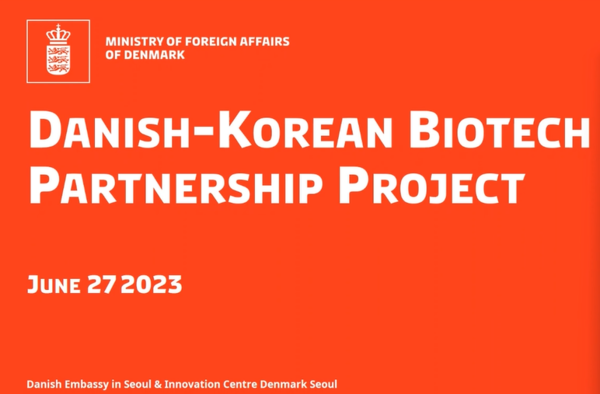 The Danish Embassy in Seoul revealed the detailed schedule for the Danish-Korean Biotech Partnership Project. (Credit: Danish Embassy in Seoul).