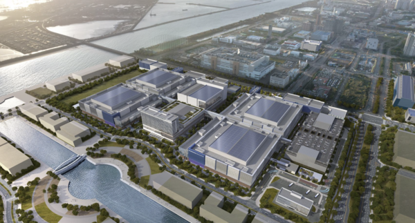 An aerial view of Samsung Biologics’ Second Biocampus in Songdo, Incheon