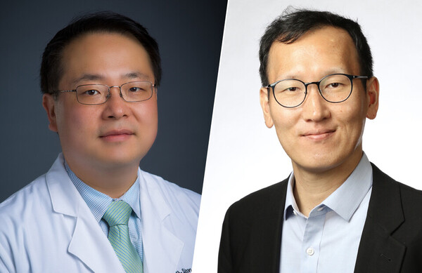 Professor Cho Do-yeon (left) of the University of Alabama Medical Center and Professor Kang Hyun-seok of UCSF School of Medicine pointed out that criminalizing doctors for medical malpractice in the U.S. requires proving "intent.” (KBR photo)