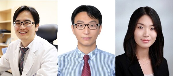 A joint research team highlighted an increase in multiple and inappropriate medications among older adults. From left are Professors Kim Sun-wook at SNUBH, Jung Hee-won at AMC, and researcher Yoon Ji-eun at NECA. (Credit: SNUBH)