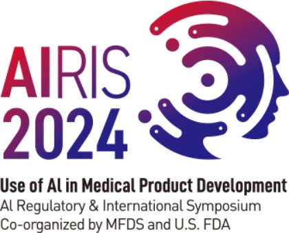The logo of AI Regulatory and International Symposium 2024 (AIRIS 2024) (Captured from the official website)
