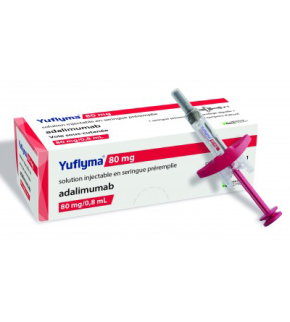 Celltrion launched an 80 mg dosage form of Yuflyma in the U.S. (credit: Celltrion)