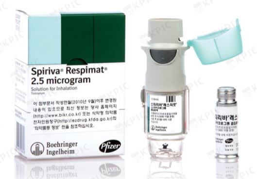 Boehringer Ingelheim Korea initiated a voluntary recall for Spiriva Respimat after finding defects in the medication indicator of the cartridge within the product. (credit: Korea Pharmaceutical Information Center)