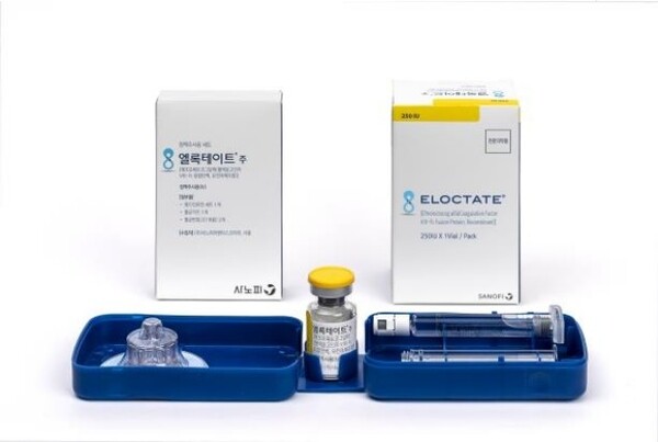 Sanofi-Aventis Korea's hemophilia A treatment Eloctate.