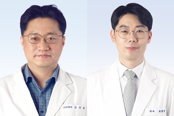 Professors Kim Joong-hee (left) and Cho Young-jin of Seoul National University Bundang Hospital (SNUBH) (Courtesy of SNUBH)