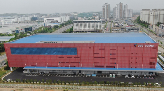 Geo-Young’s Cheonan Hub Logistics Center, the largest logistics base dedicated to pharmaceuticals in Korea, with a total area of 30,000 square meters. (Courtesy of Geo-Young)