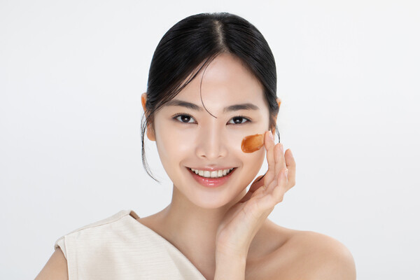 A flat lay assortment of Korean K-beauty sheet masks and skincare products showing the variety of Korean cosmetic mask brands and formats available in 2024